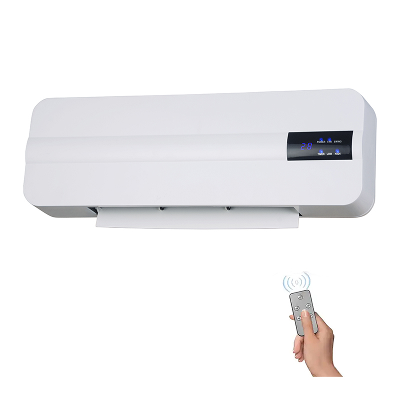 Intelligent väggmonterad temperaturkontrollerad fläktvärmare Intelligent väggmonterad temperaturkontrollerad fläktvärmare