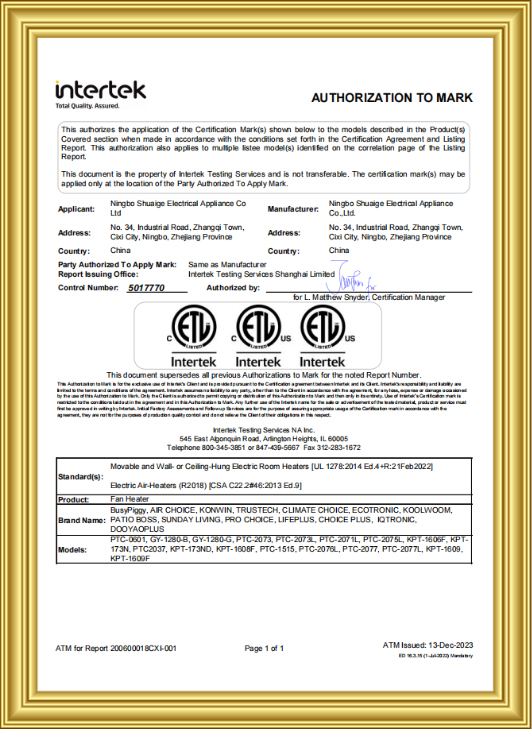 ETL -certifiering