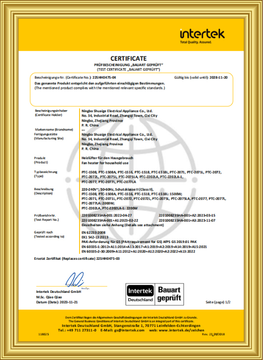 GS -certifiering